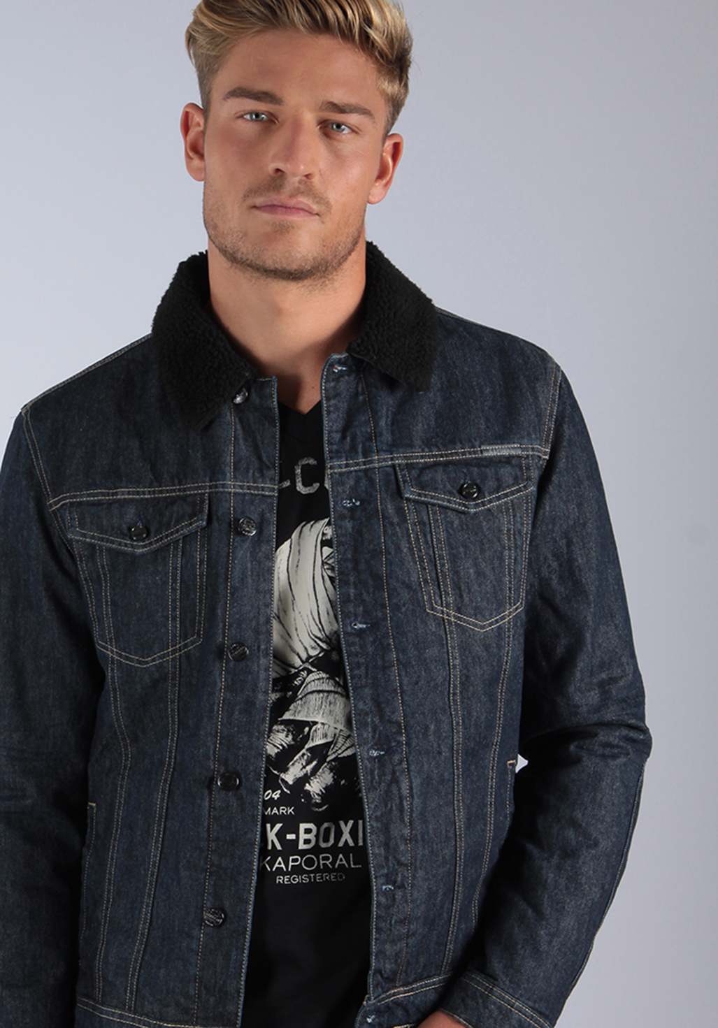 MAN JEANS JACKET Eti - Kaporal