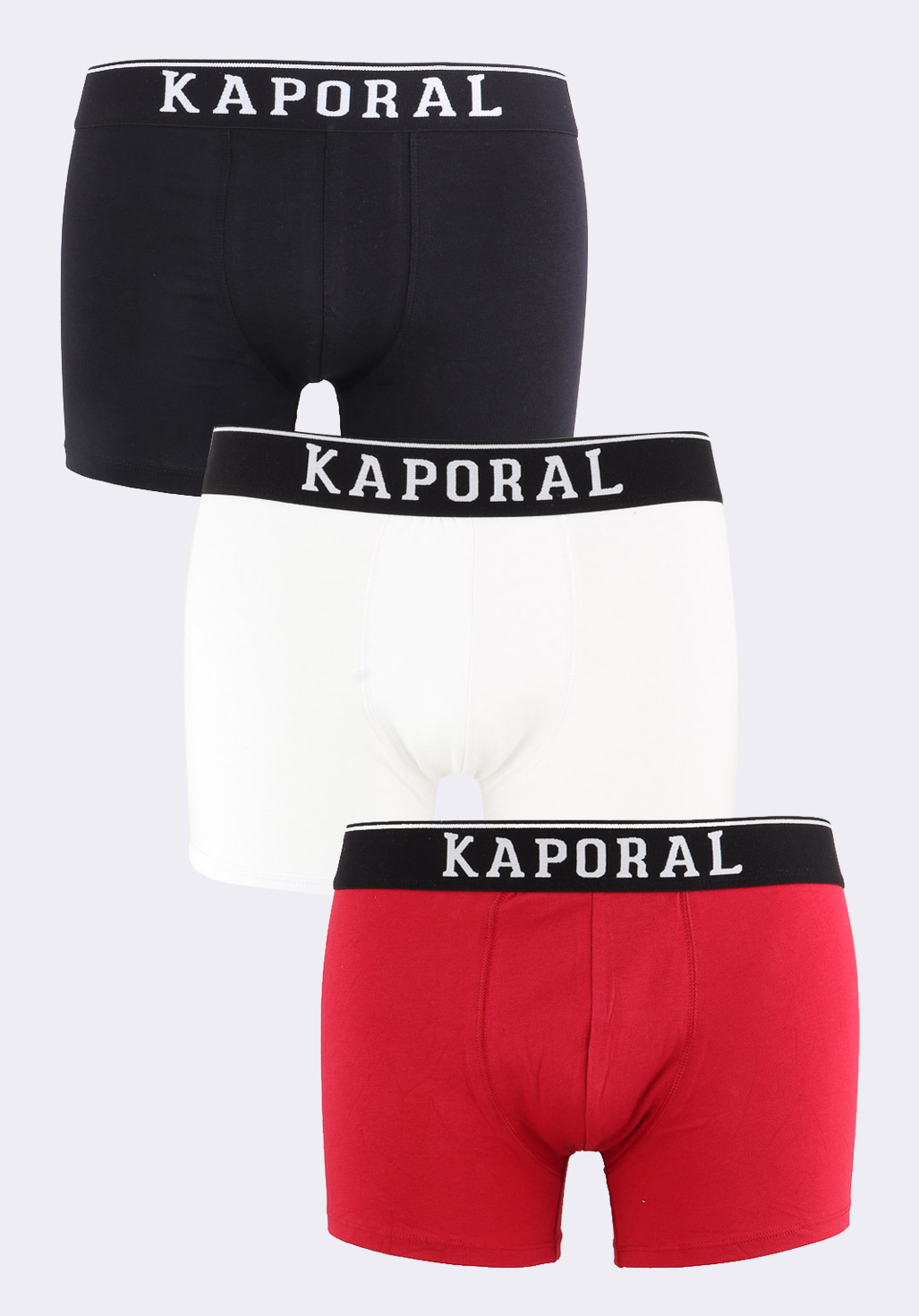 Gift box of 3 pairs of basic boxer shorts Quadm - Kaporal